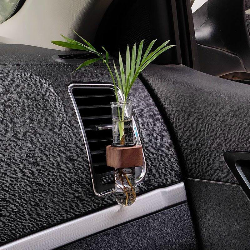 简约黑胡桃实木车载水培试管插花植物汽车内饰花瓶空调出风口装饰,汽车用品/电子/清洗/改装,其他内饰/驾乘用品,淘宝优惠券,粉丝福利购,淘宝优惠卷