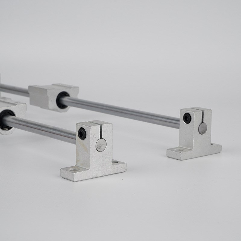 精密光轴导轨直线光杆滑杆导轨高精度滑块滑台光轴锯木工导轨套装