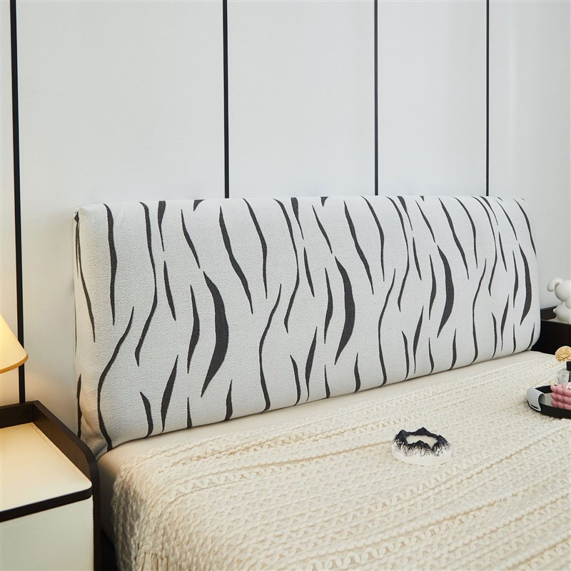 新款云朵绒全包床头罩  通用软绵绵床头套靠背垫软包遮丑防尘罩