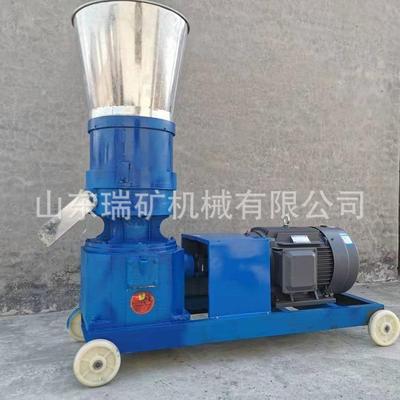 颗粒饲料机小型家用饲料颗粒机颗粒粉碎机造粒机制粒养殖设备