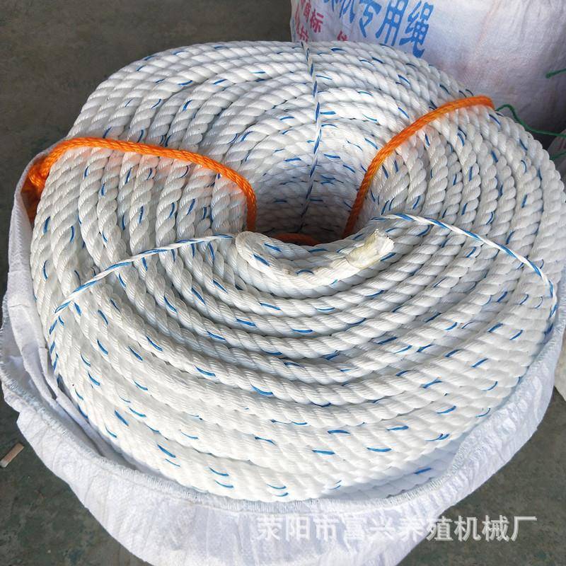 养殖场牵引式刮粪机16号亚麻绳18号亚麻绳自动刮粪机用绳子