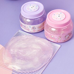 雏菊时光史胶姆起泡莱安全无毒水解泥晶压发泡泥捏捏乐.儿童玩具