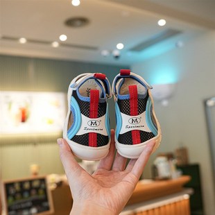 學(xué)步?jīng)鲂?新款 小童鞋 夏季 I2一3歲男寶網(wǎng)鞋 寶寶鞋 女寶透氣 嬰兒鞋