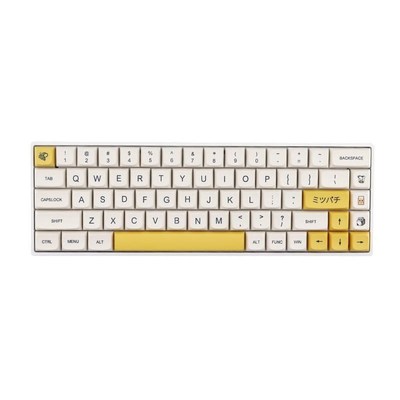 137 Key Honey Milk Keycaps PBT KeyboaHrd Keycap XDA Profile