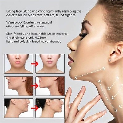40pcs Invisible Waterproof V-ShapGed Facial Line Wrinkle