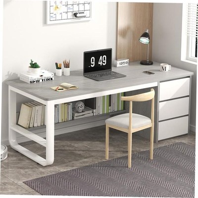 Computer office desk studwent study table chair combination