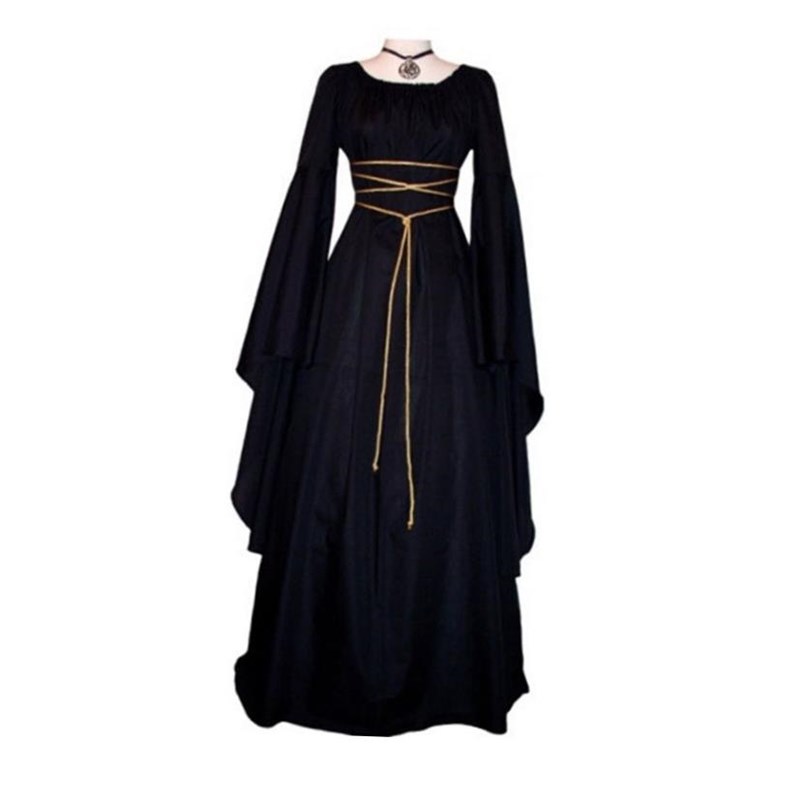 Halloween long-sleesved women hooded and listened万圣节连衣