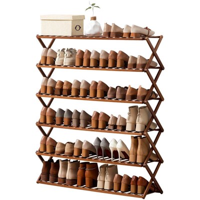 Installation free simple syhoe rack folding shoe cabinet 鞋
