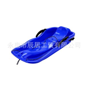 加厚滑雪板滑草板成人儿童滑沙板滑冰耐磨小孩爬犁双人单板雪橇