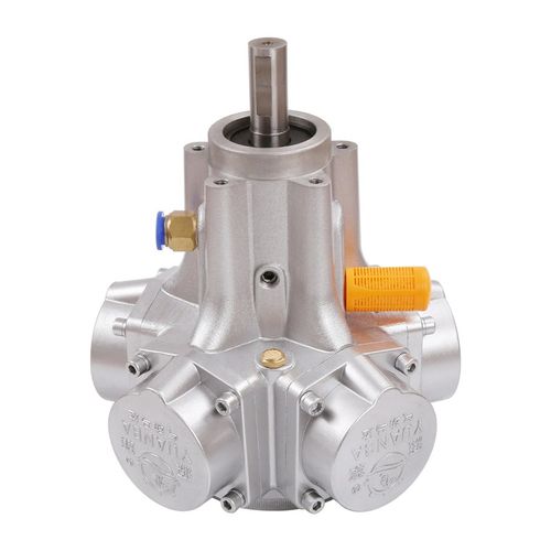 活塞式气动马达瑞安源霸TMH075基本型大功率可配减速机 气动马达