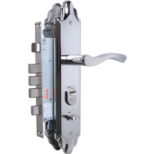 304不锈钢防盗门锁套装门把手锁体超C级锁芯机械门锁木门锁大门锁