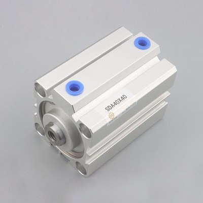 亚德客型薄型气缸SDA32X10X15X20X30X35X40X45X50X60X65X70X100SB
