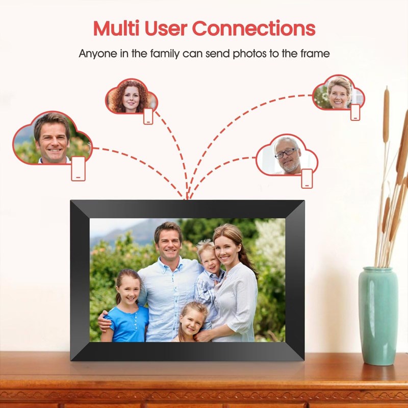 Frameo 10f.1inch wifi Digital Picture Frame 32G 1280*800HD
