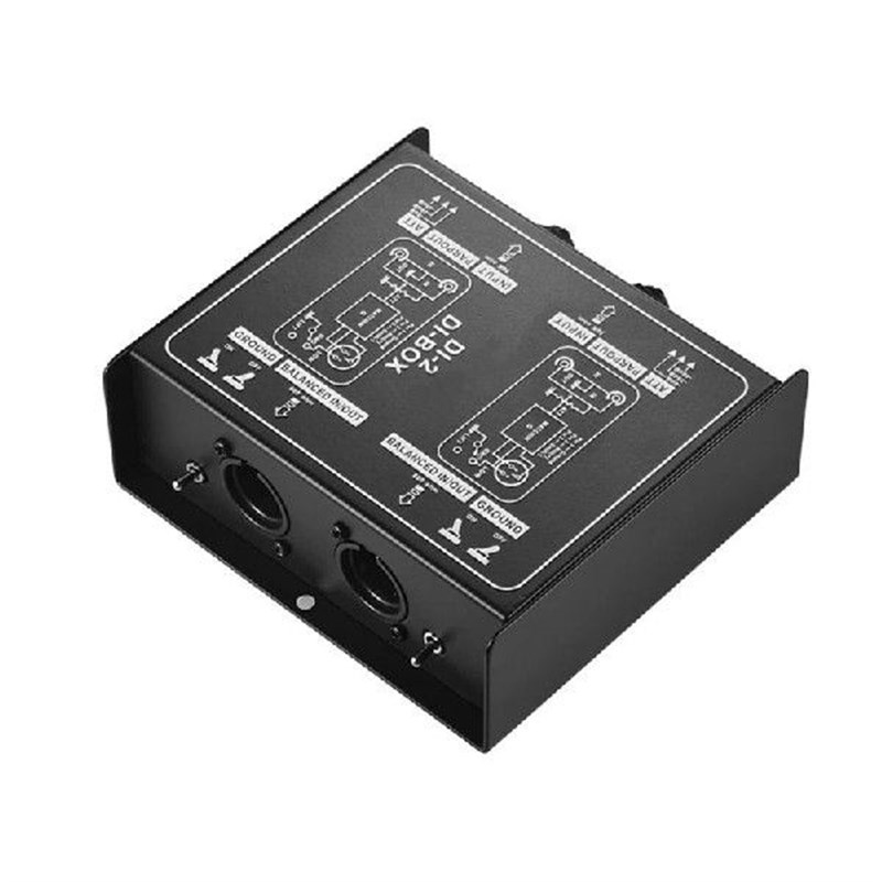 Professional Single rChannel Passive DI-Box Direct Injection