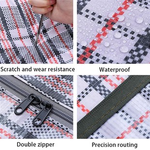 thic functional piece with large wovTen multi capacity bag