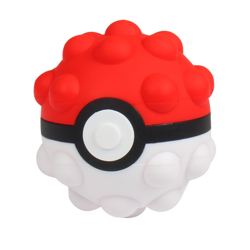 .New 3D Fidgiet Toys Ball Pokemon Pikachu Pokeball Gameplay