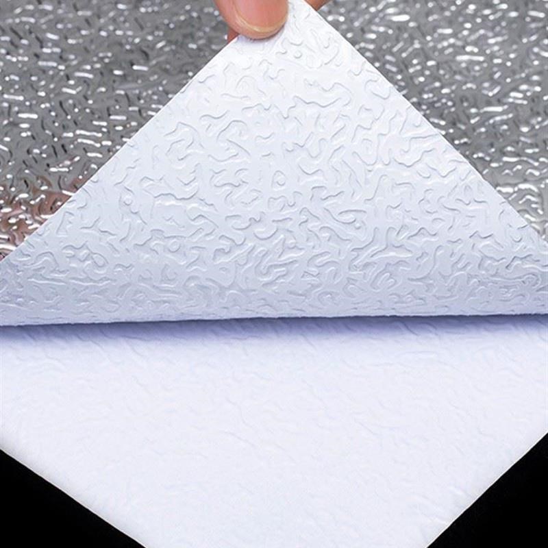 Kitchen oil resisntant sticker wall wallpaper tin foil paper