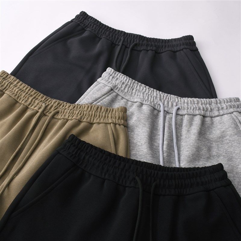 360G重磅空气棉短裤夏季男士直筒宽松亲肤舒适美式运动休闲五分裤,男装,短裤,淘宝优惠券,粉丝福利购,淘宝优惠卷