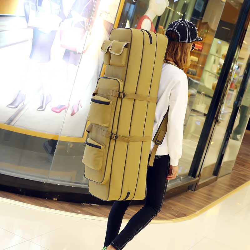 钓鱼包 渔具包3两三层多功能收纳包海竿包海钓大容量双肩背包杆包