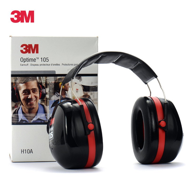 3mH10A耳罩专业防噪t音睡眠用睡觉神器超静音工业降噪防干扰隔音