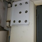 合叶配件平开窗开门通开型铰链老式 塑料门窗户塑钢门内外合页平板