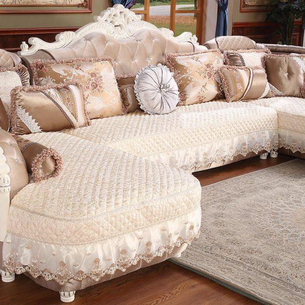 欧式沙发垫子全包套罩U型简欧四季通用布艺坐垫套防滑保护罩包邮,居家布艺,沙发垫,淘宝优惠券,粉丝福利购,淘宝优惠卷