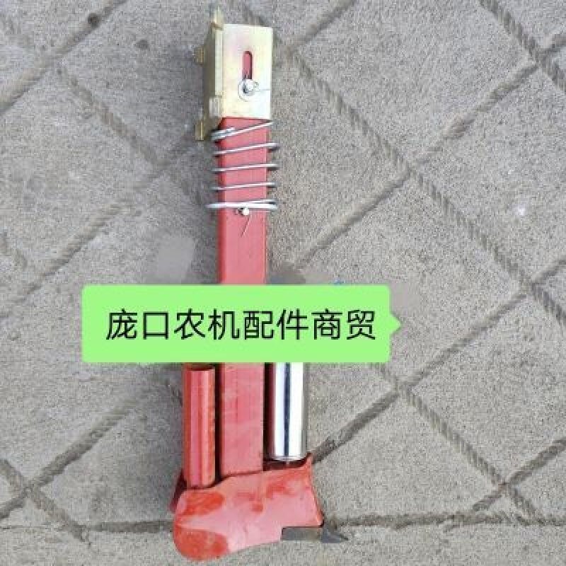 农哈哈小麦播种机双管开沟器搂腿A35空心楼腿 农哈哈小麦播种机