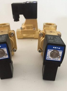 电磁阀220v水阀2W150-15/2W030-08流体阀气阀二位二通口径G1/2