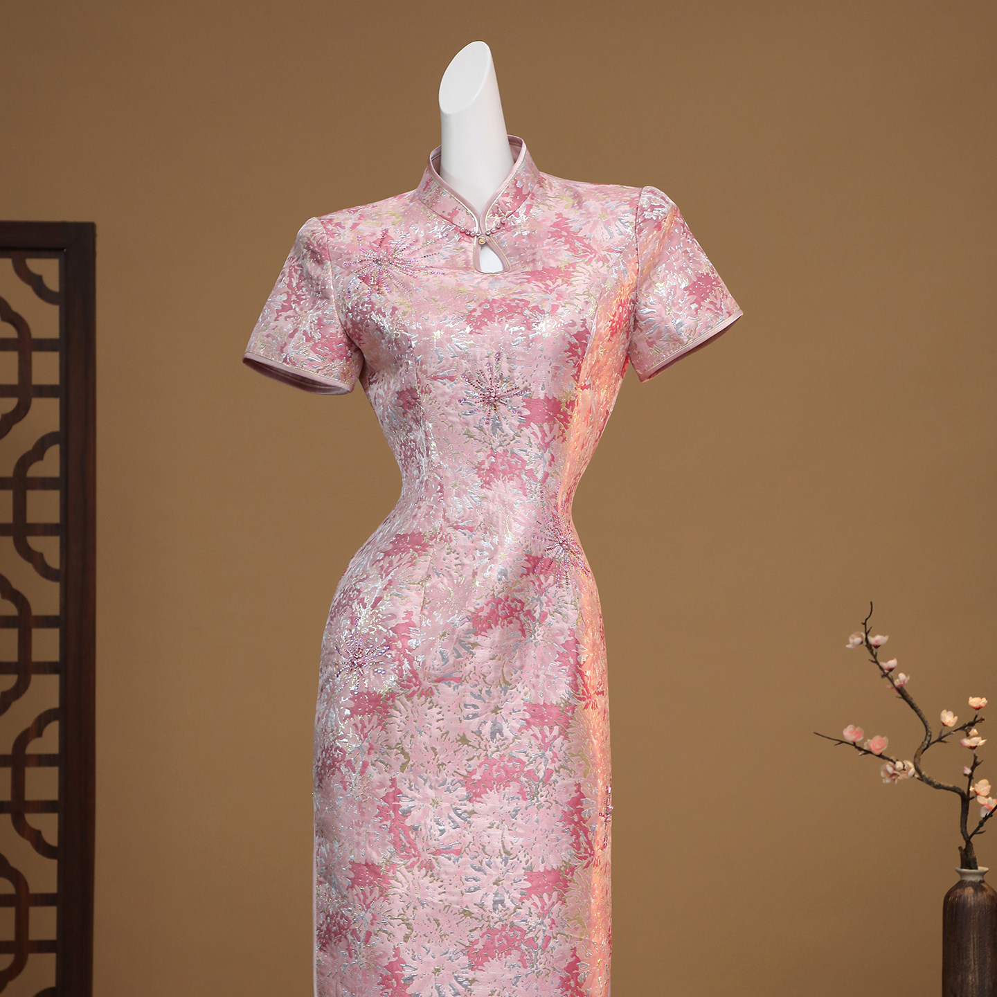 回娘家旗袍2025新款夏妈妈结婚