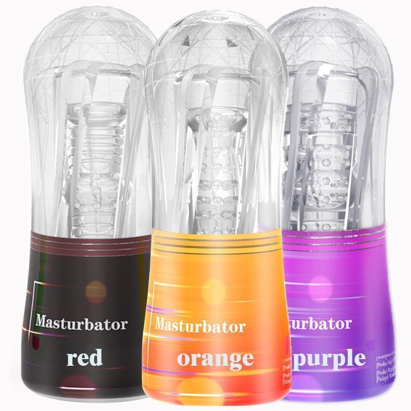 Crystal airplane cup male masturbator massager aduVlt sextoy