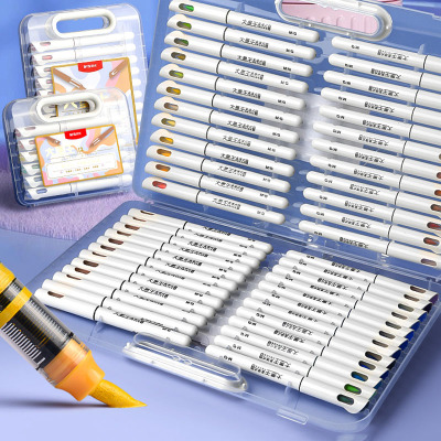 晨光大墨王丙烯马克笔直液式软头