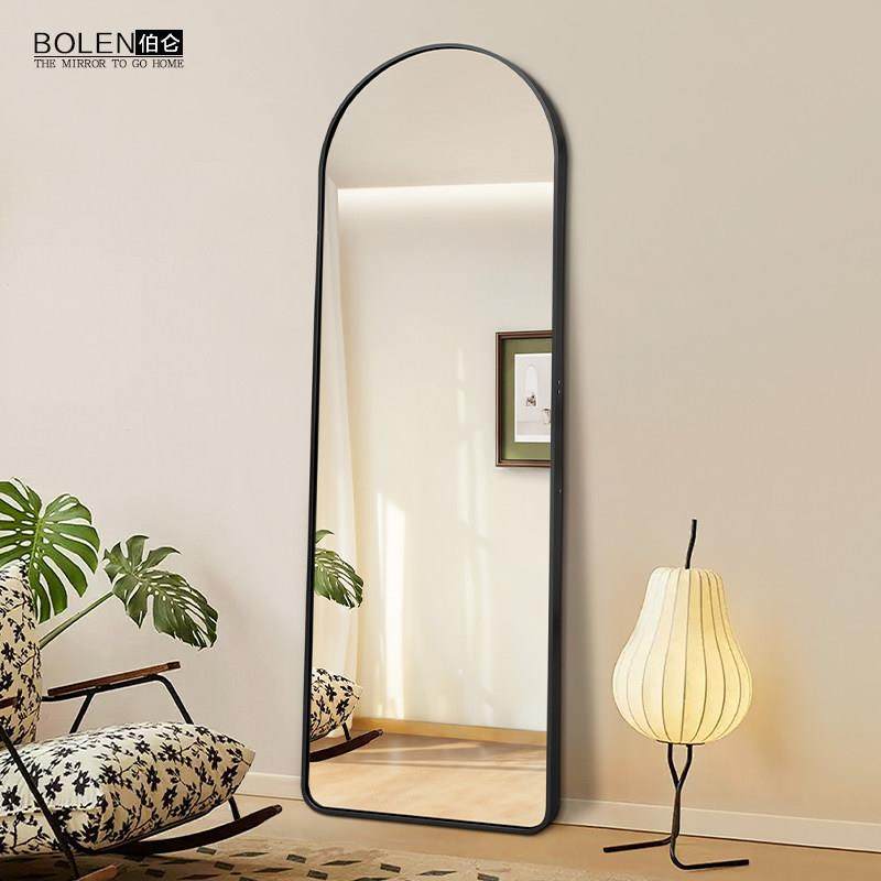 BOLEN 拱形带框穿衣镜家用落地镜移动卧室衣帽间试衣镜壁挂玄关镜,住宅家具,穿衣镜,淘宝优惠券,粉丝福利购,淘宝优惠卷