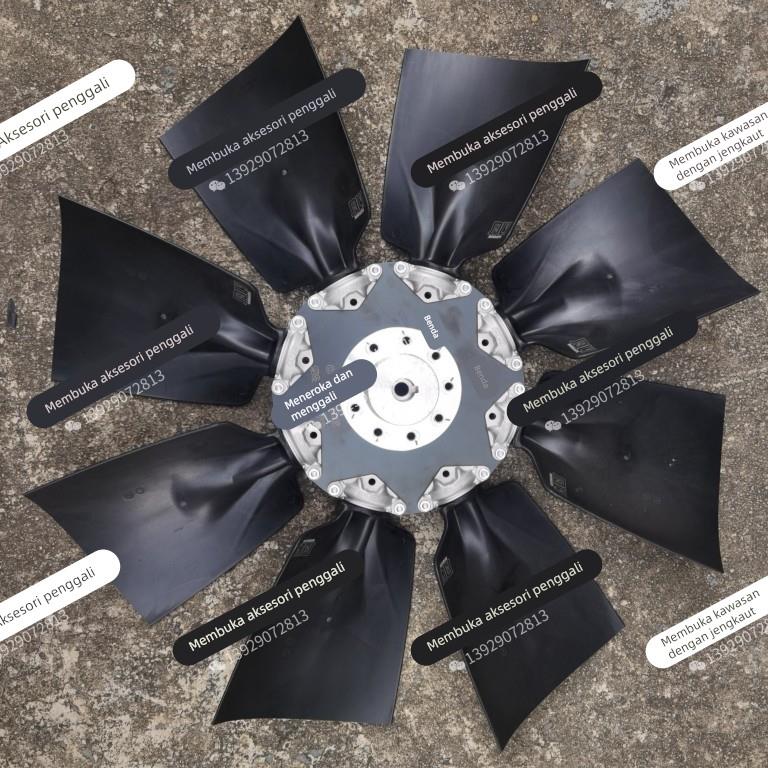 挖掘机配件SY三一465 485 550 750风叶发动机水箱液压散热风扇叶