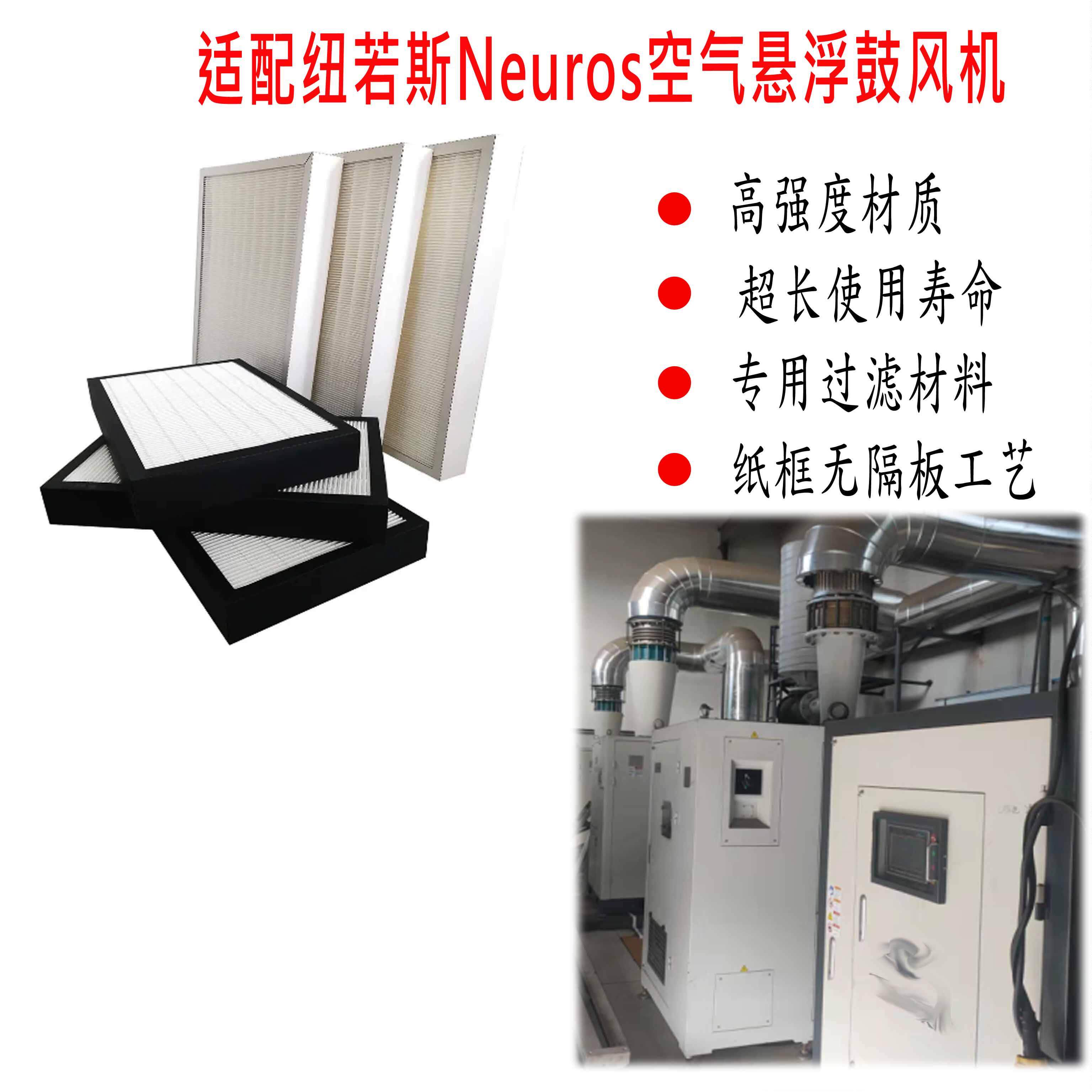 长寿命适配韩国纽若斯Neuros空气悬浮鼓风机过滤器滤芯过滤网滤棉