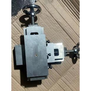 燕尾槽十字拖板手摇微型车床导轨XY轴双向滑台铸铁工作台滑块滑轨