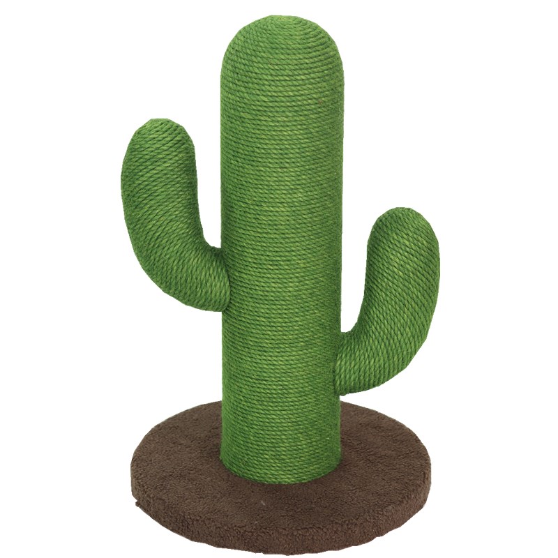 网红仙人掌猫爬架一体猫抓板立式不掉屑猫玩具攀爬剑麻