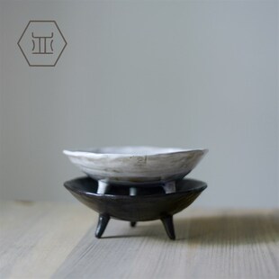 烧盘秘鲁圣木烧盘鼠尾草叶子陶瓷香薰炉替代鼠尾草鲍鱼壳