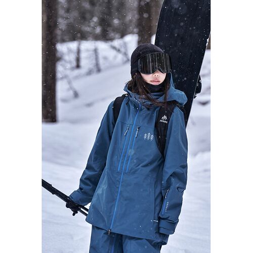 awka单板滑雪服女款男士2024新款保暖防寒防水防风3L外套上衣