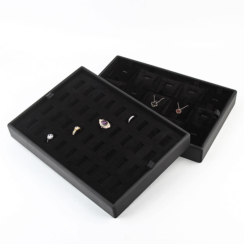 高档珠宝展示首饰盘珠宝托盘戒指项链玉器手镯收藏收纳看货展示盘