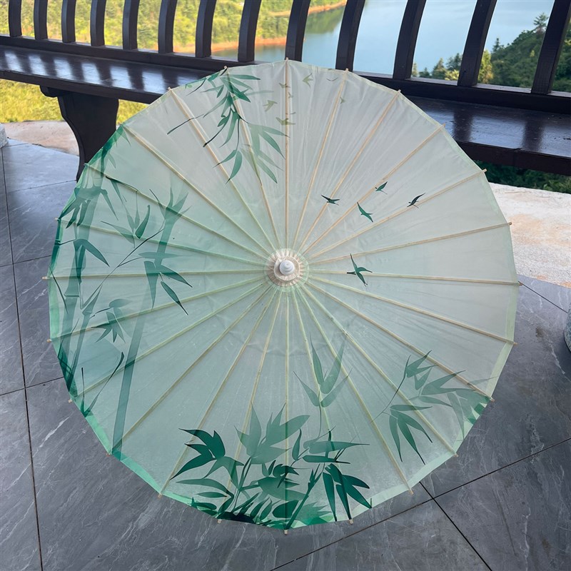 非遗手工油纸伞古风道具防雨防晒儿童汉服舞蹈拍照伞晴雨两用花伞