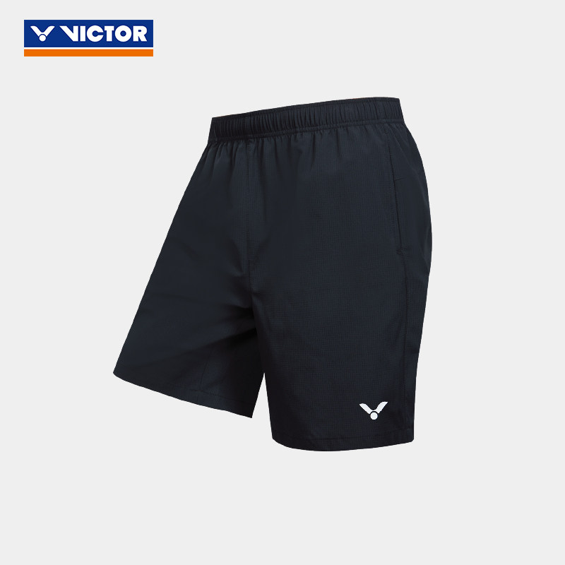 2026新款威克多VICTOR羽毛球服男女训练系列针织运动短裤R-69201