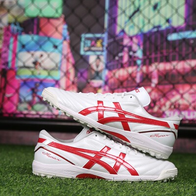 亚瑟士C3高端TF碎钉成人足球鞋