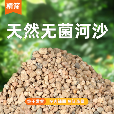 精筛河沙养花配土铺面鱼缸底沙