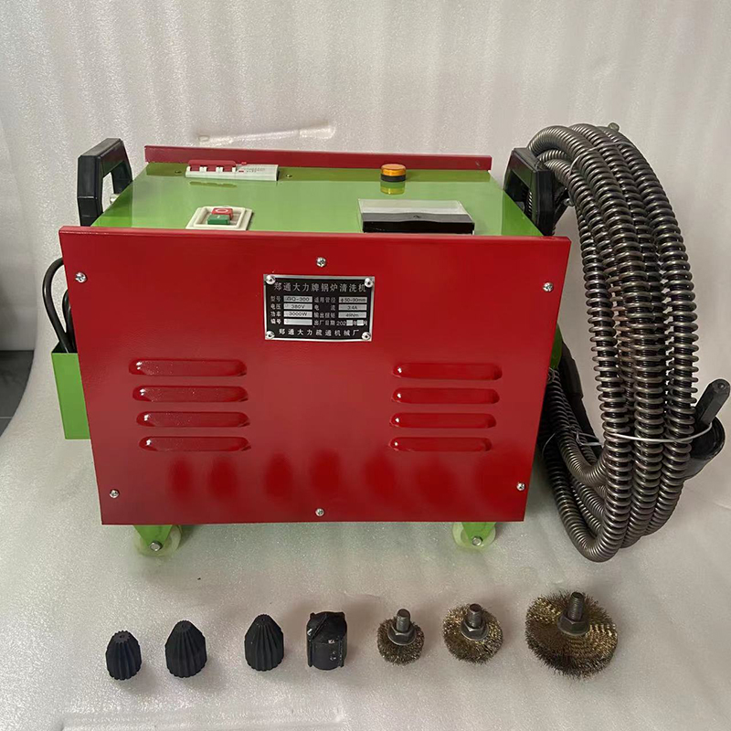 锅炉管道疏通机专业清理疏通水垢通烟管冷凝器配件锅炉清洗通管机