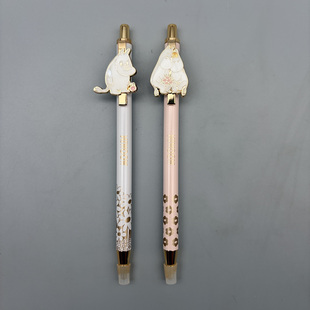 晨光姆明按动中性笔0.5mm黑色子弹头握感舒适做工精致学生用笔记刷题作业考试办公高颜值签字笔水笔GP2637