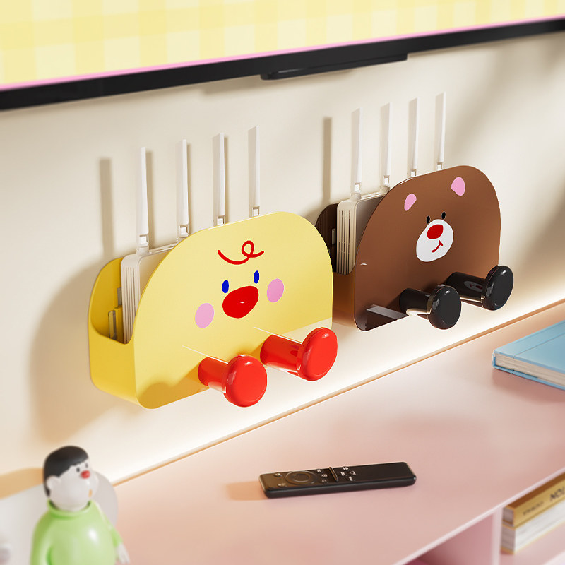 wifi路由器收纳盒放置架机顶盒隐藏收纳上墙架光猫排插插座固定器,收纳整理,路由器收纳盒/架,淘宝优惠券,粉丝福利购,淘宝优惠卷