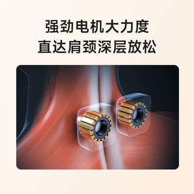 母亲节礼物SKG肩颈按摩仪器颈椎腰部斜方肌疏通披肩全自动揉捏H1