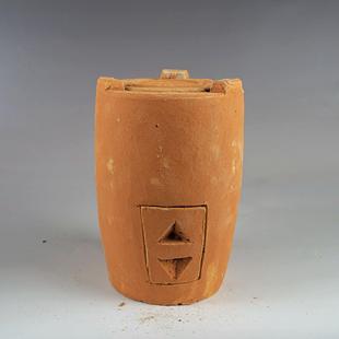 茶炉红泥小火炉室内炭火炉功夫煮茶炉子陶土鼓炭炉副榜炉家用碳炉