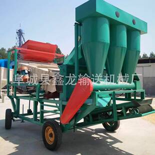 脉冲除尘振动筛粮食环保滚震筛玉米大豆振动粮食机玉米小麦清理筛