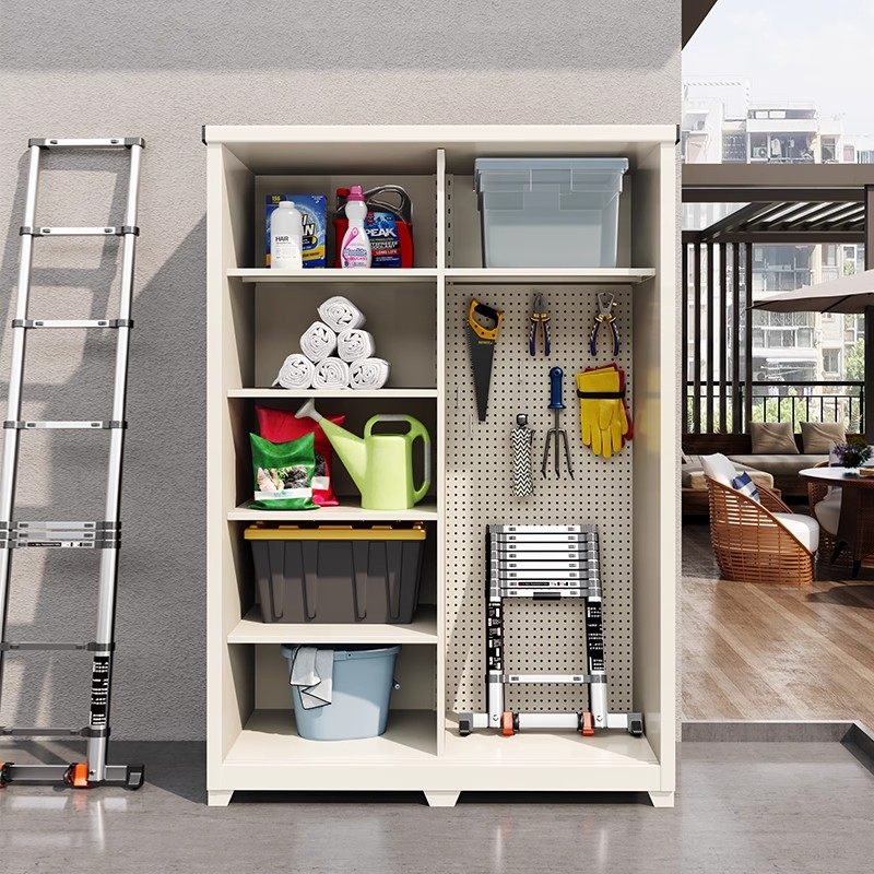 户外庭院工具收纳柜置物柜防御防晒阳台储物柜杂物柜地下室车库柜,住宅家具,阳台柜,淘宝优惠券,粉丝福利购,淘宝优惠卷